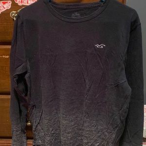 Black Hollister Long Sleeve Size Medium
